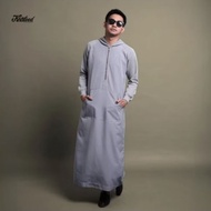 Khaleed Apparel Thobe Essential Hoodie Light Grey