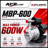 [ATLANTIC] MBP-600 Variable Frequency Booster Pump Permanent Magnet Water Pump 600W | 45M Head | 8M 
