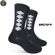 Office Socks - Mensock - Arglye 4 Office Socks - Flower City