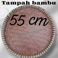 JUMBO Woven Bamboo Winnowing Tray 55 cm Bamboo 55 cm Bamboo 55 cm /