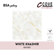 GRANIT COVE 80X80 WHITE KHASMIR / GRANITE TILE GLAZED POLISHED