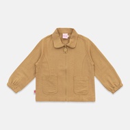 Linen Jacket/ Jacket Woven Anak Perempuan Khaky/ Rodeo Junior Girl Urban Casual