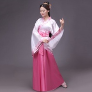 Hanfu Women's New Style Hanfu Chang'e Fairy Costume Hanfu Ethnic Costume Female Ancient Costume Qu'e Performance Costume Performance Costume