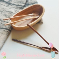 LIGHTHEARTED Wooden Spoon Kids Spoon Japanese Kitchen Dining Tableware Desserts Condiment Honey Tea 