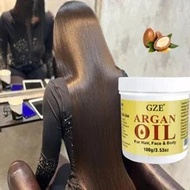 GZE Moroccan Argan Oil For Hair Face and Skin Cold Pressed