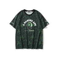 2024 Xác Thực phong cách Nhật Bản Mới Bape Cross-Biên Giới Bán Buôn đầu cá mập T-Shirt 3D in kỹ thuậ