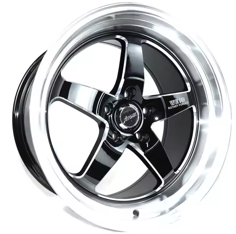 1PC 17 inch alloy wheels 18 inch black rims 5 holes 5x114.3 passenger car wheel rims