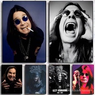Rest Prince Of Darkness O-Ozzy Osbourne Poster Self-adhesive Art Waterproof Sticker Coffee House Dor