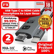 Hdmi To Type C Cable smartphone Converter 2M PX MHA-30C
