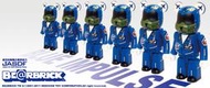 ❤里昂玩具部❤稀有 逸品 Be@rbrick 空軍 飛行員 BLUE IMPULSE JASDF大全6款 1號機~6號機