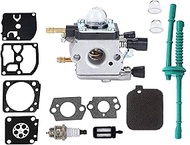 Carburetor with Primer Bulb Air Filter Fuel Filter Line Fits for Stihl BG45 BG46 BG55 BG65 BG85 BR45