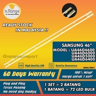 UA46D6000 / UA46D6600 / UA46D5000 / UA46D6400 SAMSUNG 46" LED TV BACKLIGHT(LAMPU TV) SAMSUNG 46 INCH