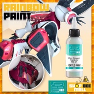 IRO Acrylic Pre-thinned Paint Rainbow Color Series 60ml Gundam Color Paint Airbrush Solvent Based Ac