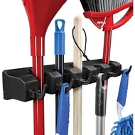 Garage and Kitchen Storage - Black - 6 Hooks Mount - Organic Tools Room - 7.5lbs Capacity Organizing
