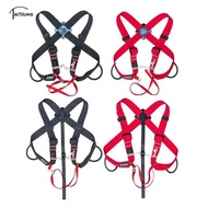 tachiuwa Upper Body Harness Ascending Adjustable Fixed Belt Caving Canyoning Rock Climb