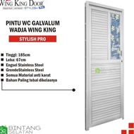 AUZ PINTU KAMAR MANDI WADJA WING KING STYLISH PRO GALVALUME TAHAN