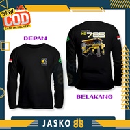 PT PAMAPERSADA KOMATSU HD 785 DB Long Sleeve Distro T-Shirt