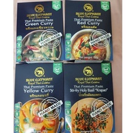 T Thailand Blue Elephant green curry red Cooking Pack Conditioning 70G Thai Green Curry Paste