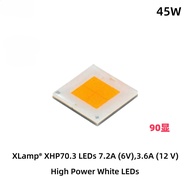 45W XHP70.3 90 Display High Power XHP70 Third Generation 7070 7.2A 6V/12V led Flashlight Headlamp Re