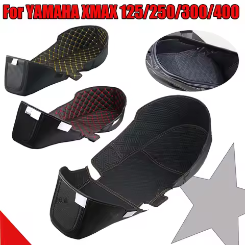 For YAMAHA XMAX 300 125 250 400 X-MAX XMAX300 XMAX125 Accessories Seat Storage Box Inner Pad Cargo L