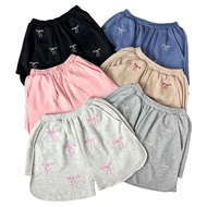 Bynads WEAR | Women's Shorts Coquette Hotpants Fleece Premium Comfy Sweatshort Short Pants Casual Sh