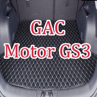 (Ready Stock) For （GAC GS3）BOOT CARPET PU LEATHER BOOT TRAY CARGO MAT TRUNK CARPET