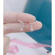 Bông tai bạc thật ngôi sao xinh xắn chuẩn bạc ta giá sỉ - Kho sỉ bạc Nhất Linh