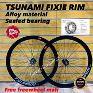 TSUNAMI FIXIE ALLOY RIM/FIXIE RIM SEALED BEARING/FIXIE SPORT RIM/STUNAMI/FIXIE RIM/RIM FIXED/LIBERTY