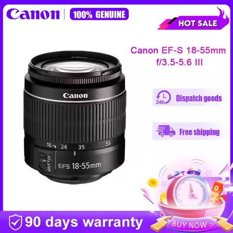 Canon EF-S 18-55mm f/3.5-5.6 III Lens for 1100D 1200D 1300D 550D 600D 700D 750D 760D 70D 60D Rebel T