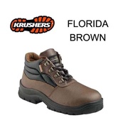 KRUSHERS FLORIDA BROWN SAFETY SHOES - KRUSHERS FLORIDA SAFETY SHOES