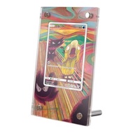 《預訂🔥》寶可夢卡牌  吶喊傻鴨 Psyduck munch's scream 卡架 展示架  PTCG 卡磚 展示架 (另有PSA版本) 不包卡