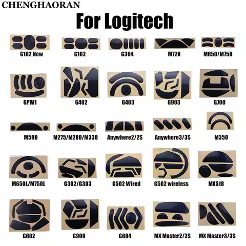 1set Mouse Feet Skates Pads for Logitech G102 G302 G304 G402 G403 G502 G903 Mx Master 2 2s 3 3S Mous