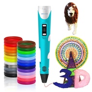 Educational 3D Printing Pen Creative Kids/Children DIY Drawing 3D Drawing Graffiti 3D Painter Pens F