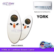 YORK ACSON AIR COND REMOTE CONTROL YK5 AIR COND REMOTE YORK ACSON KAWALAN JAUH AIR-COND YORK ACSON