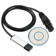 (QFGB) RS485 DMX512 Converter Cable Stage Lighting Controller Adapter Equipment LED Control Cable