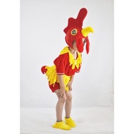 Children's Cock Chick Costume Chick Costume Chick Cock White Swan Costume Costume Cartoon Dance Cost