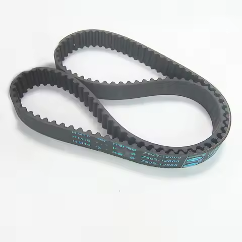 Car accessories 123YU22 engine timing belt Z502-12-205 for Mazda 323 family peotege BA BJ 1.5 1.6 ZM