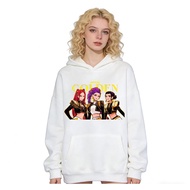 White Hoodie Oversize Graphic Girl Crush Teen Fashion Loose Fit