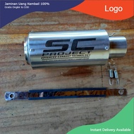 SC PROJECT RACING EXHAUST. SC PROJECT TITAN SILENCER ONLY. SC PROJECT TITAN