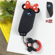 BMW Key Cover 2023 Style 7 Series 735li/X5L/X7i7/X1 Car Buckle Case iX/XM Cute X6 Female iX1