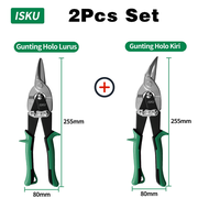 ISKU gunting seng krisbow 10" gunting holo Gunting Holo Seng Baja Ringan 10inch