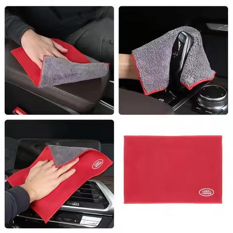 For Land Rover Discovery 3 4 5 Range Rover 3 4 L322 L405 L551 Suede Fleece Microfiber Towel Car Styl