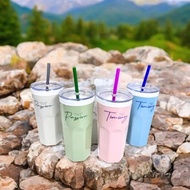 Tan Lap Thanh Thermal Straw Cup 600ml - Tan Lap Thanh Multicolored Straw Cup - Thermal Cup 600ml
