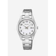 Seiko quartz sapphire crystal glass stainless steel case date women watches SUR465P1