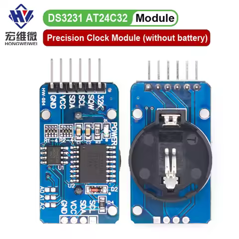 DS3231 AT24C32 IIC Module Precision Clock Module (without battery) DS3231 Memory Module
