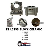 E1 LC135 Y15 Y15ZR Racing Ceramic Block Semi Dome Hhm Racing