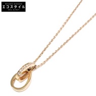 Lusiada Au750/K18 鑽石環形項鍊 - [二手]