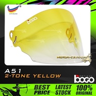 BOGO VISOR A51 (ARC RITZ) 2-TONE YELLOW FOR ARC RITZ / AR1 / AR3 / AR4 / AR5