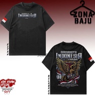 MERAH Garuda Logo T-shirt Bj Independence Day Men's T-shirt 2 Independence Day Laos 17-An August Clo