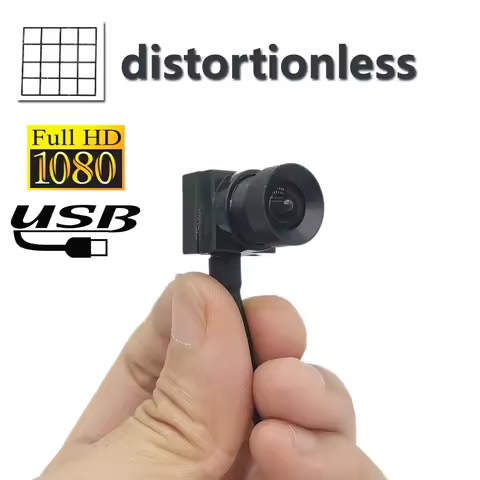Zero distortion 2.4mm Surveillance camera 1080P Full HD MJPEG 30FPS High Speed Mini CCTV Linux UVC A